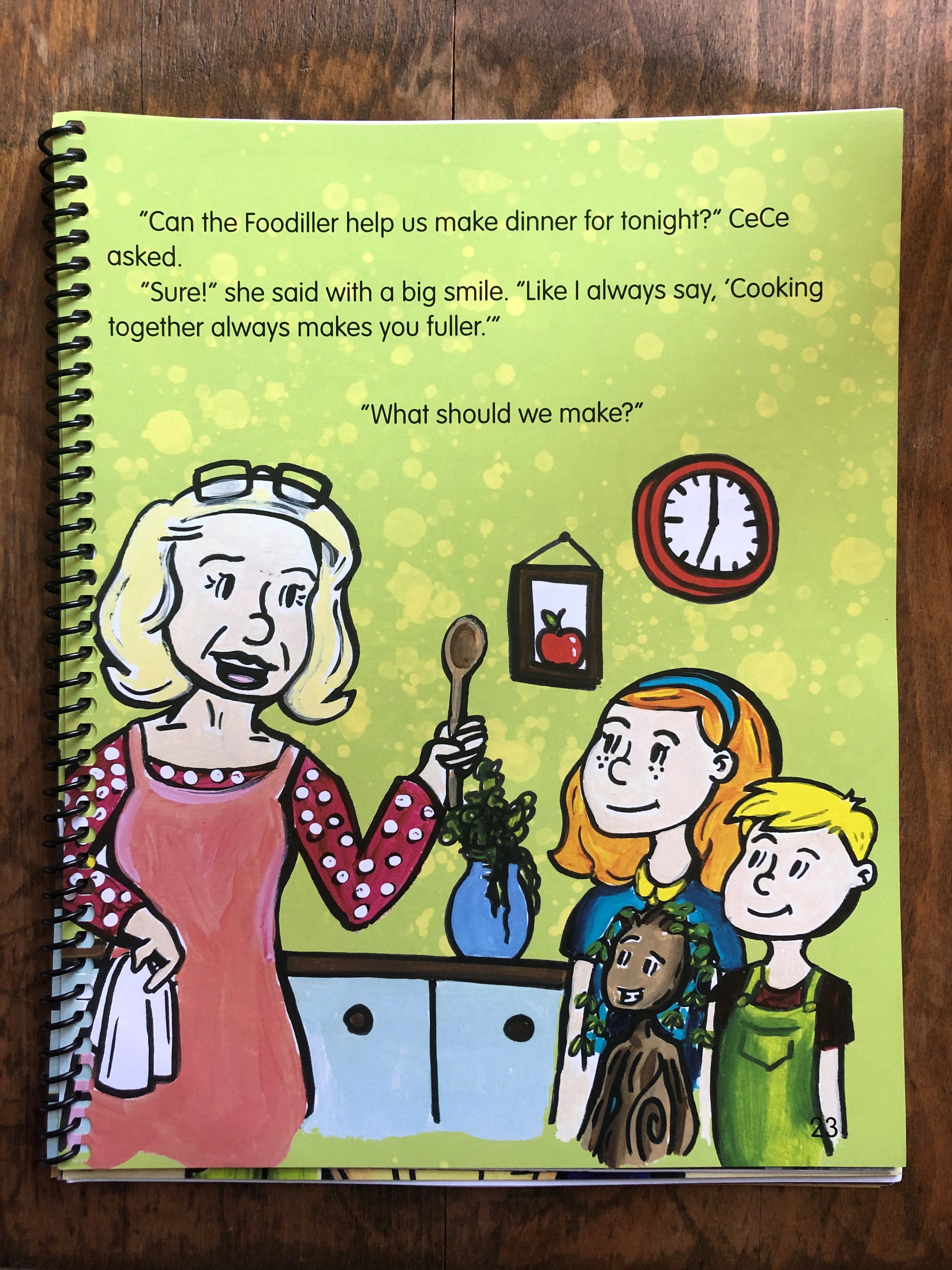 CeCe Adventure-How to Feed a Foodiller Children's Book - Image 3